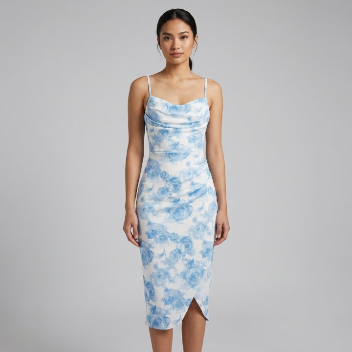 Contoh hasil GoStudio — Fashion, Dengan model